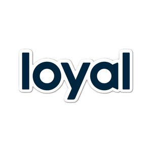 Loyal Logo Sticker