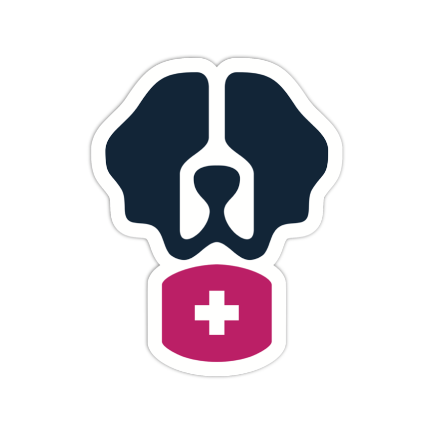 Dog Icon Sticker