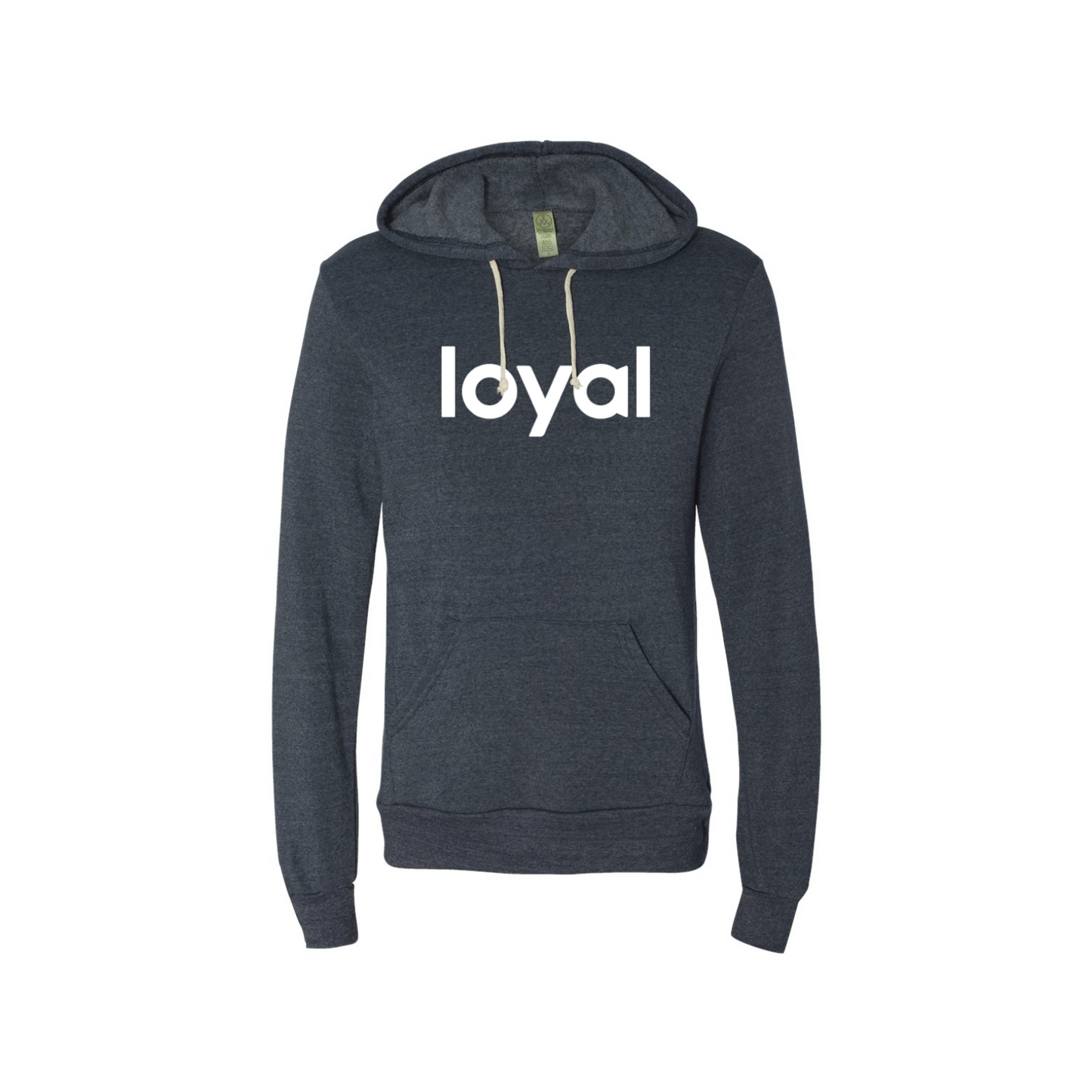 Navy Hoodie (White Logo)